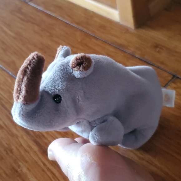 "SPIKE" the beanie Baby rhino - Picture 2 of 7